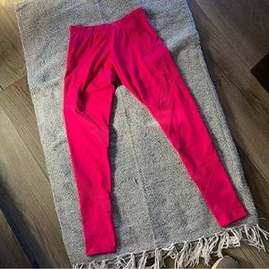 Adidas x Stella McCarthy pink mesh cut out leggings Size XS